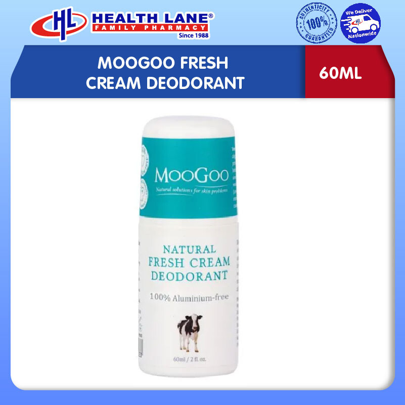 MOOGOO FRESH KRIM DEODORANT (60ML)